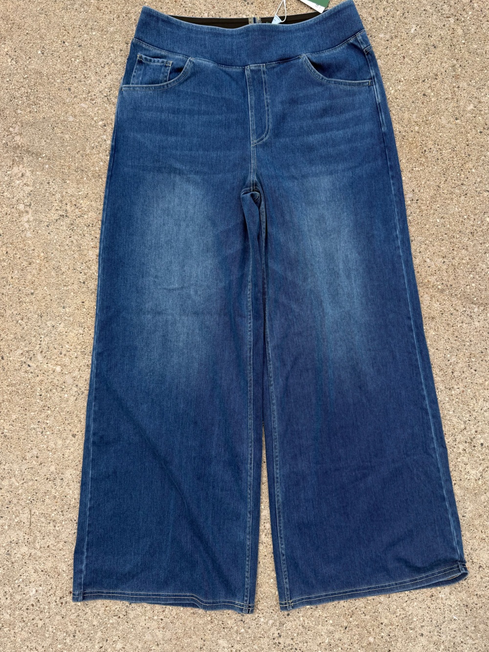 HALARA Wide Leg Denim Jeans Women’s Large Regular NWT